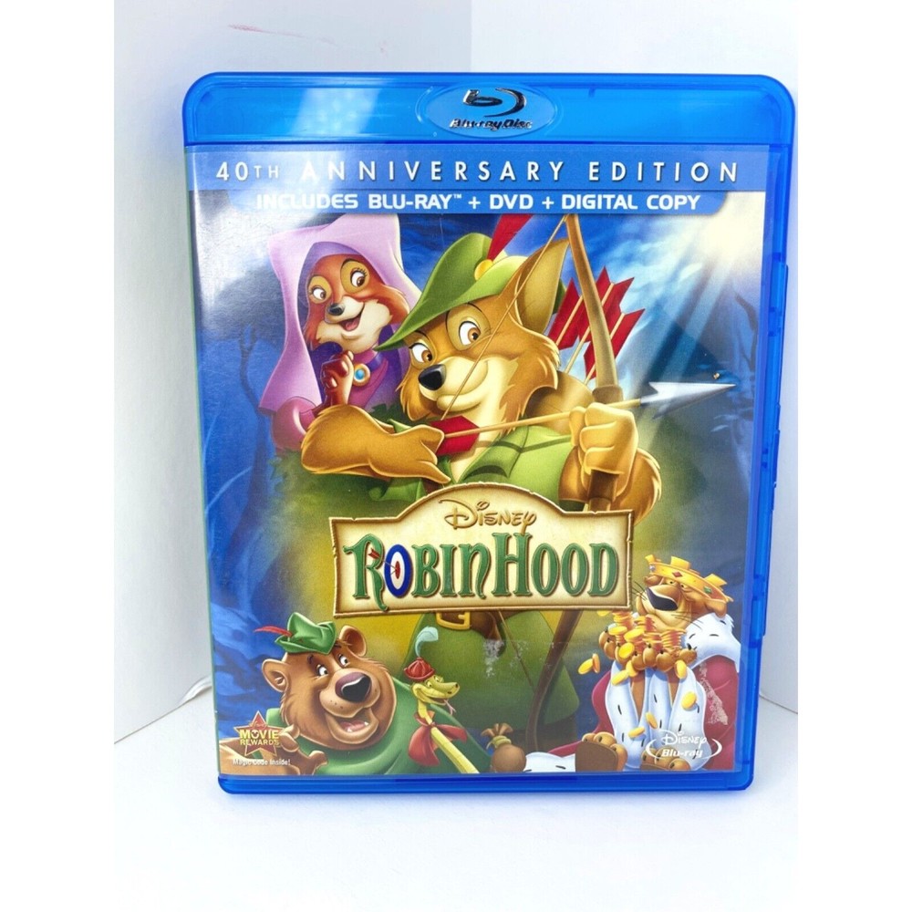 Robin Hood 40th Anniversary Edition, Blu Ray, movie